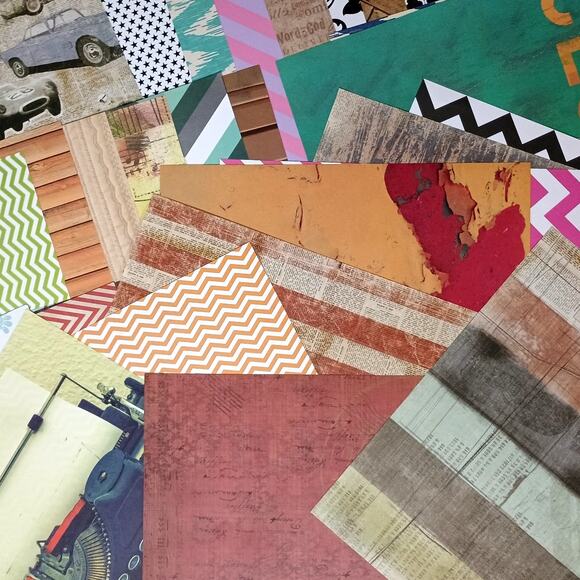 Scrapbook Destash paper pack 80+ sheets - Picture 2 of 4